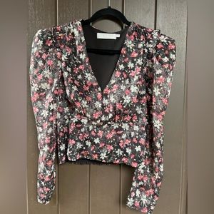 Astr floral blouse size small